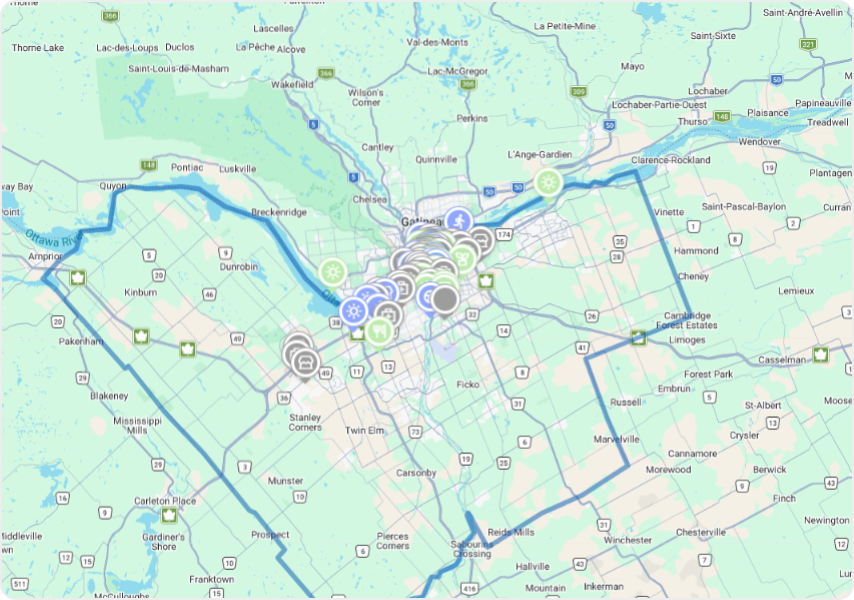 Interactive City Map